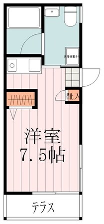 アトリエールそらの物件間取画像